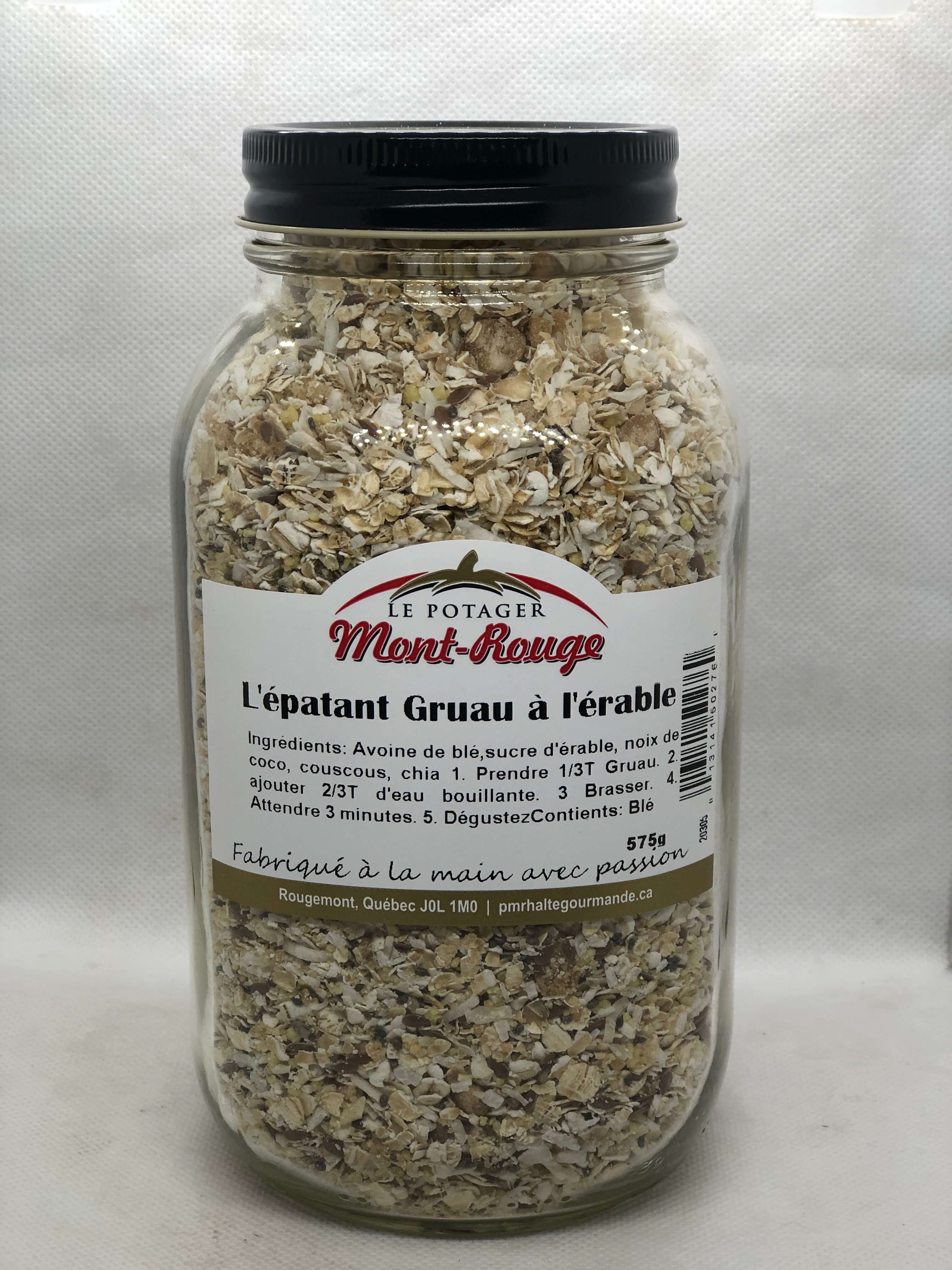 L'Épatant Gruau à l'Érable