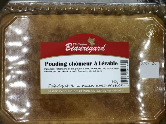 Pouding chômeur au sirop d'érable