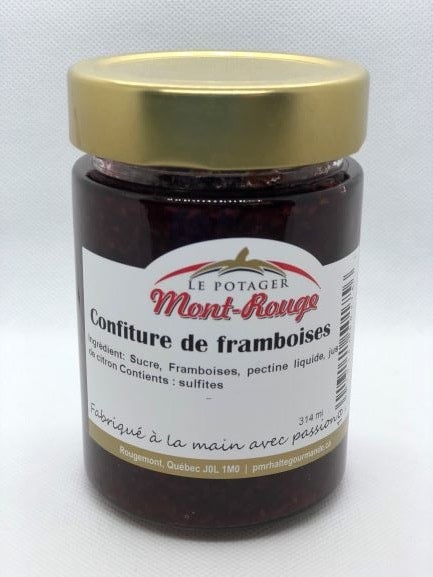 Confiture de framboises
