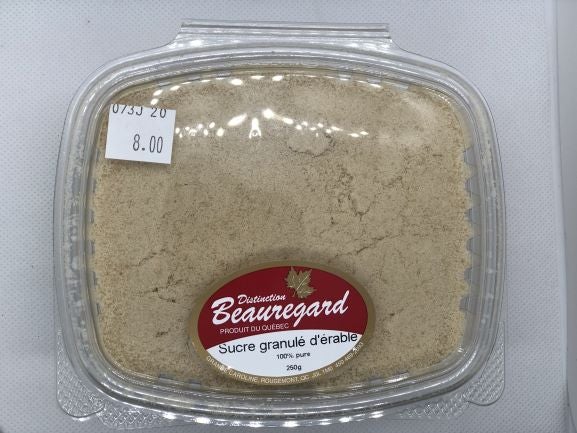 Sucre d'érable granulé