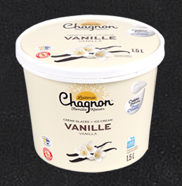 Crème glacée à la vanille